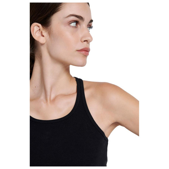 Bodytalk Γυναικεία αμάνικη μπλούζα crop